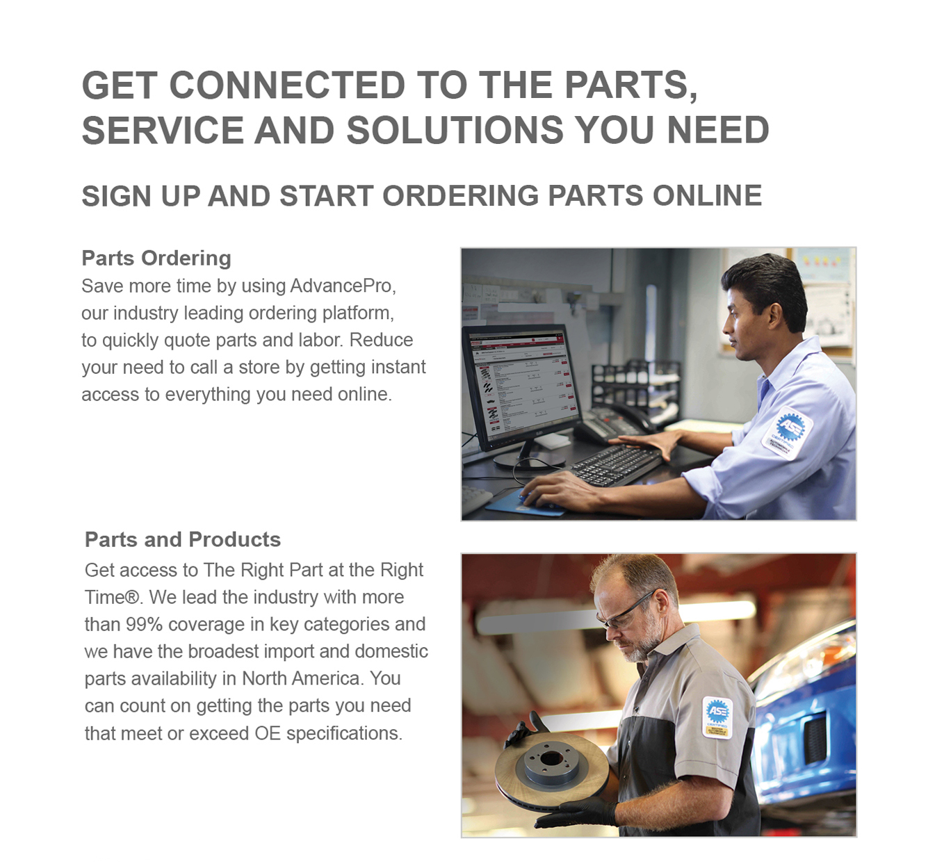 Contact Us | Advance Professional